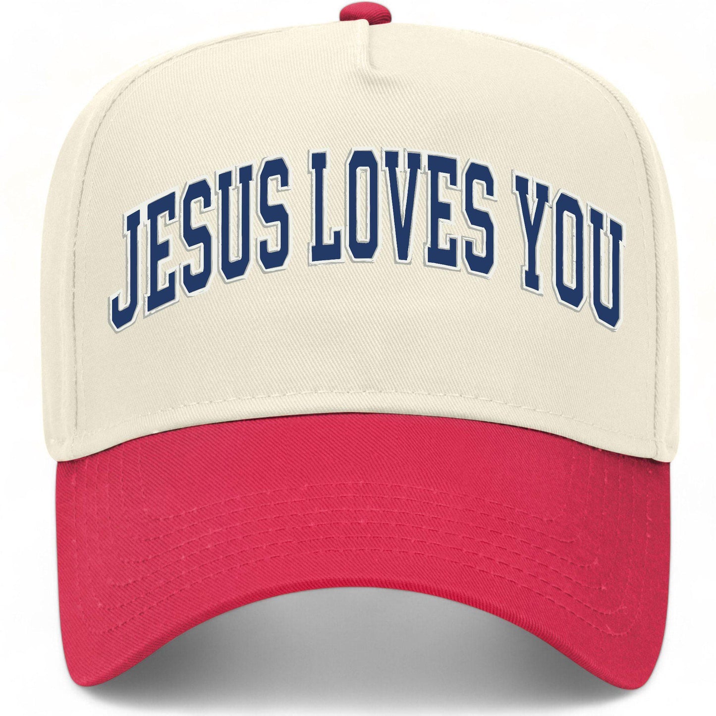Jesus Loves You Navy Hat