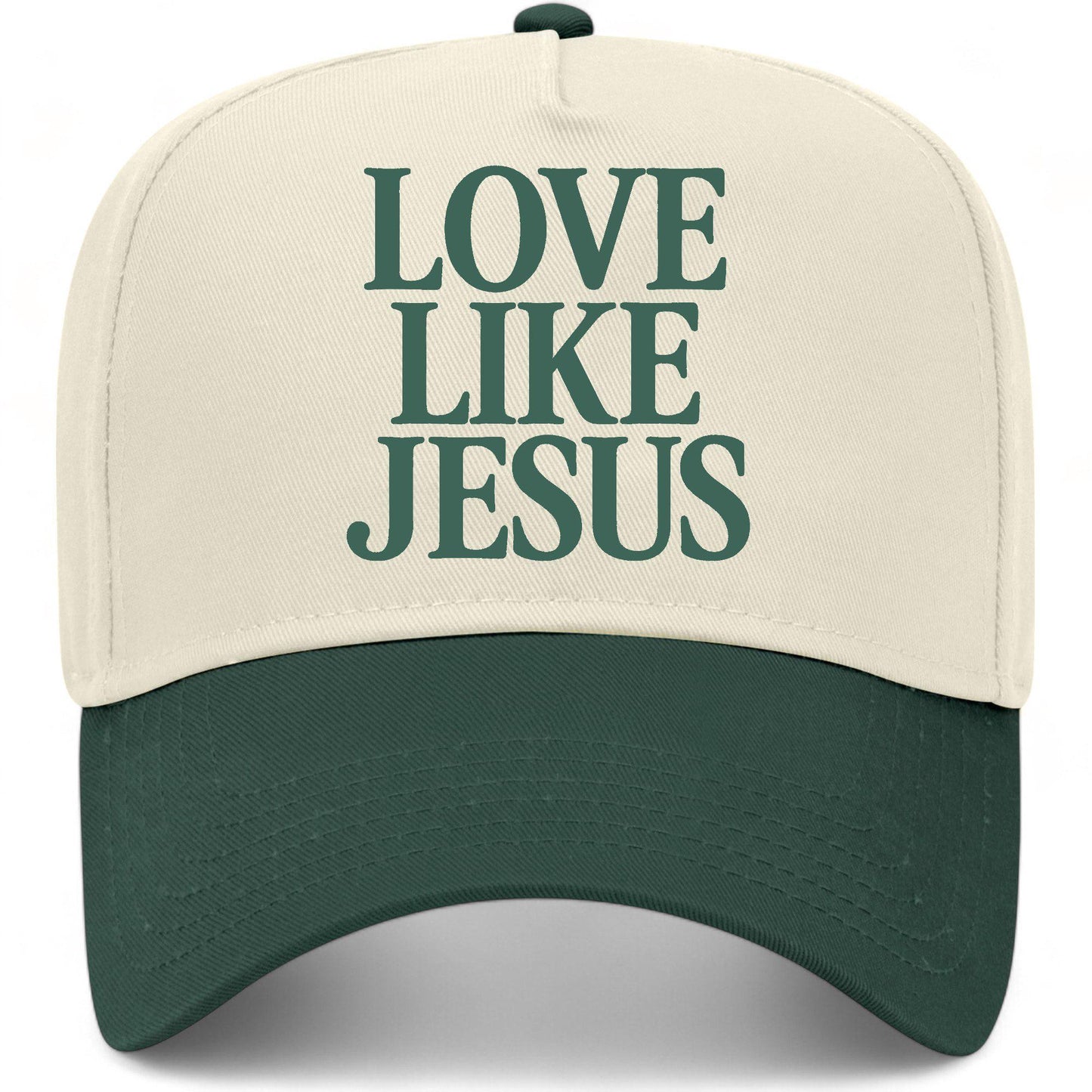 Love Like Jesus Stacked Hat