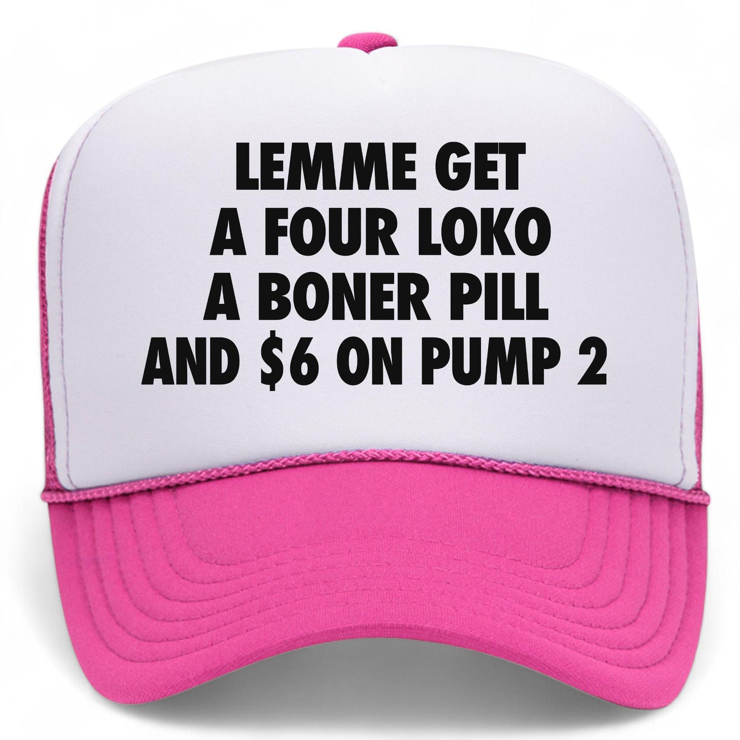Lemme Get 6 On Pump 2 Mesh Back Hat