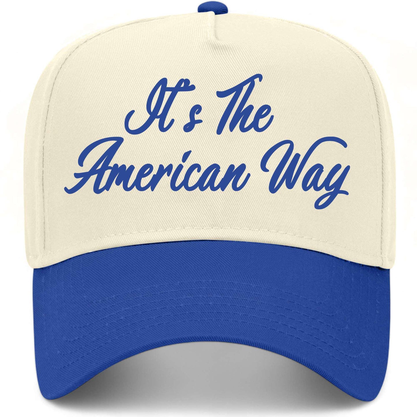 It's The American Way Cursive Hat