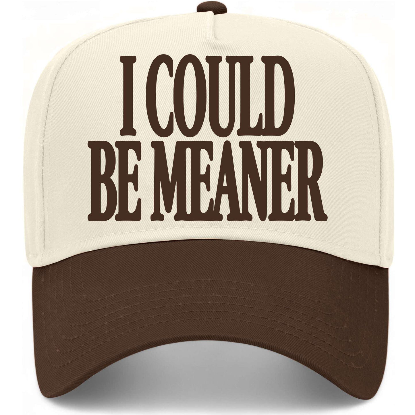 I Could Be Meaner Serif Hat