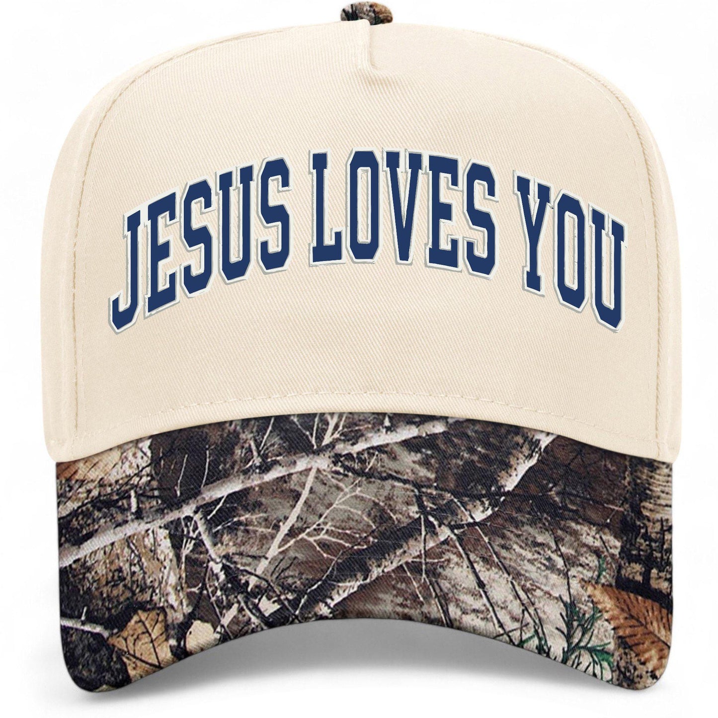 Jesus Loves You Navy Hat