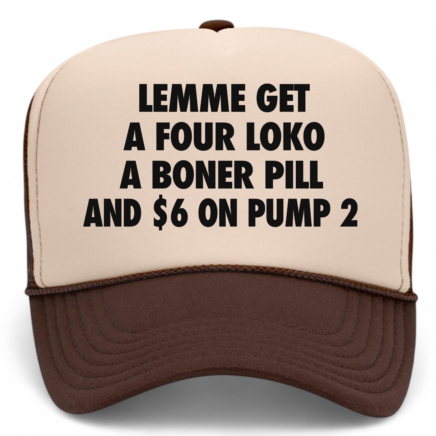 Lemme Get 6 On Pump 2 Mesh Back Hat