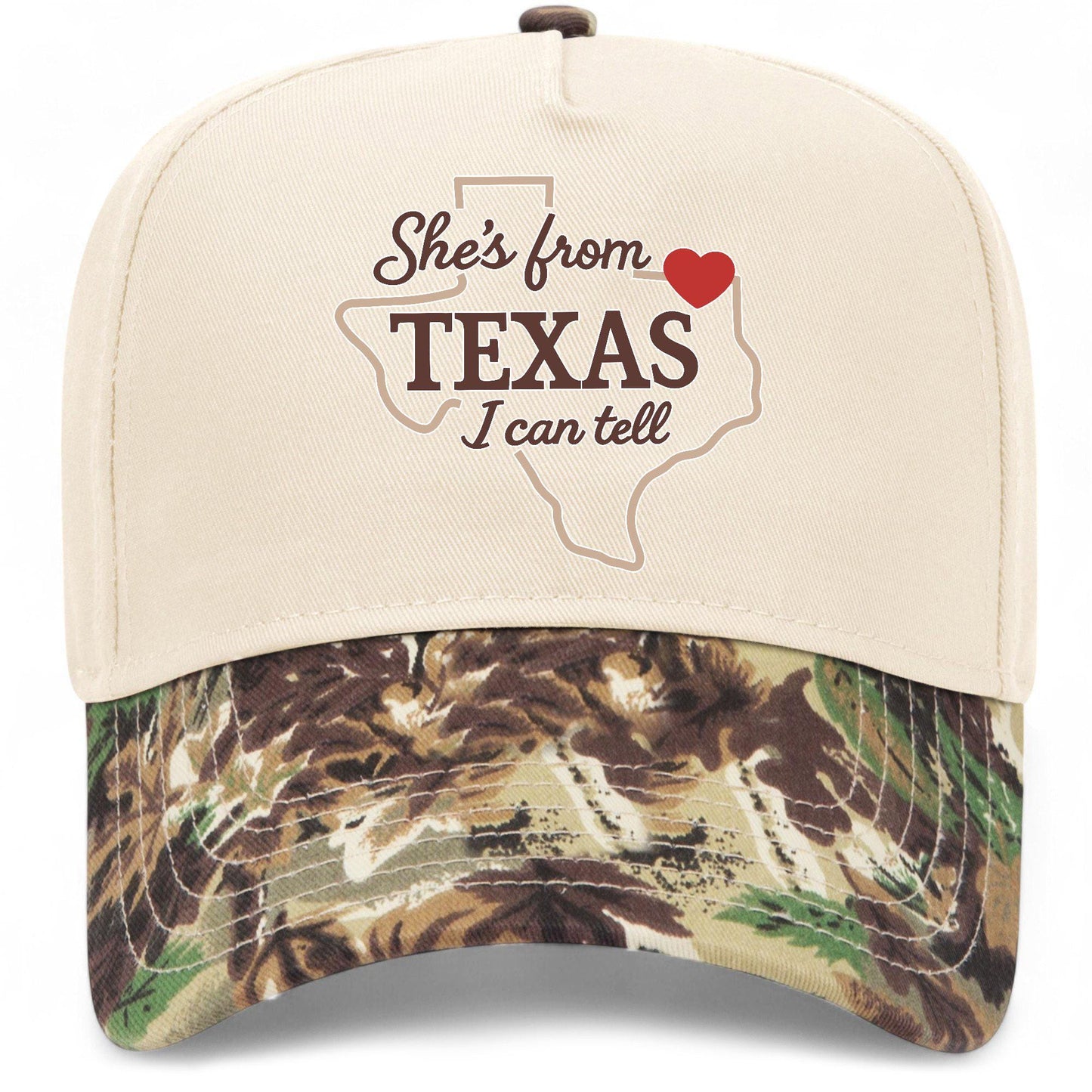 She's From Texas I Can Tell State Hat