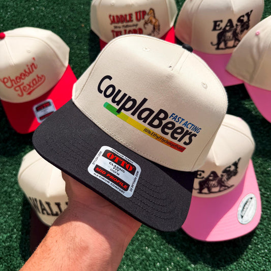 Wholesale: Coupla Beers Hat | Discounted Hat Bundles | Trending and In Demand Hats for Businesses & Boutiques