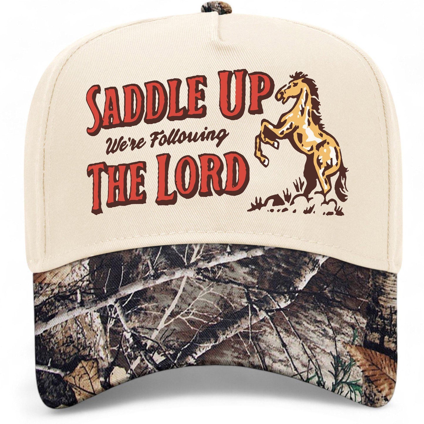 Saddle Up We're Following The Lord Hat