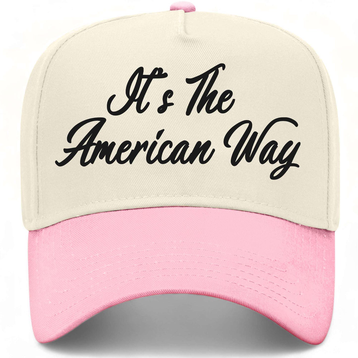 It's The American Way Cursive Hat