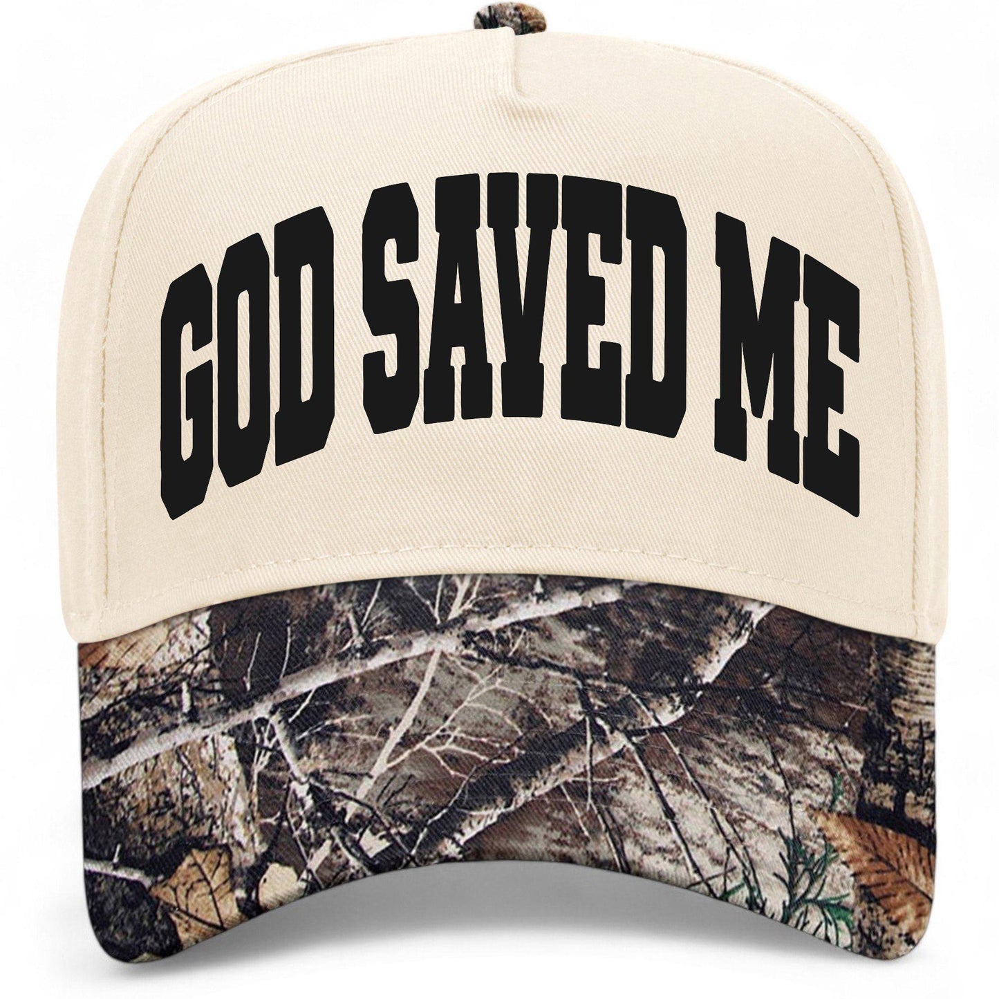 God Saved Me Collegiate Hat