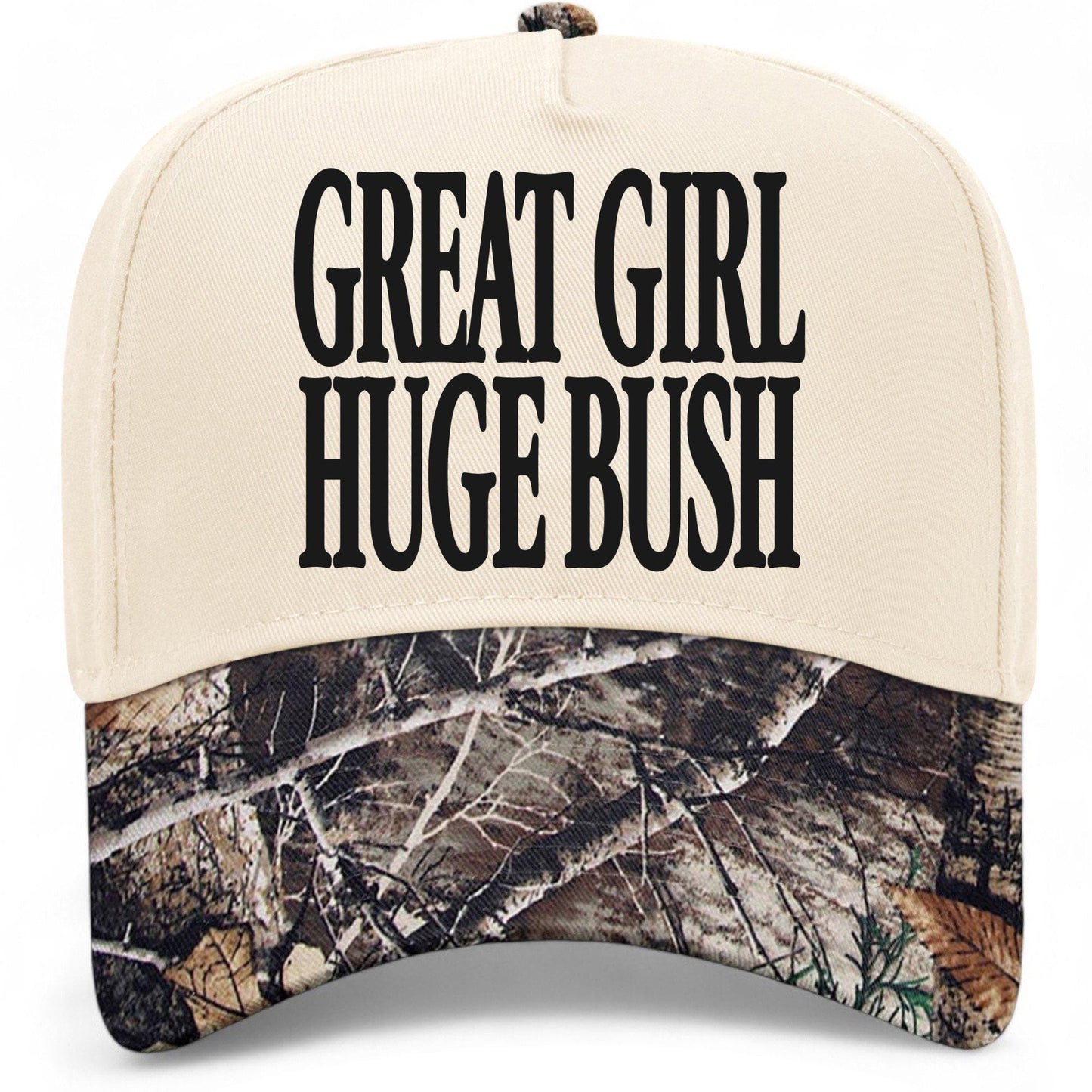 Great Girl Huge Bush Hat