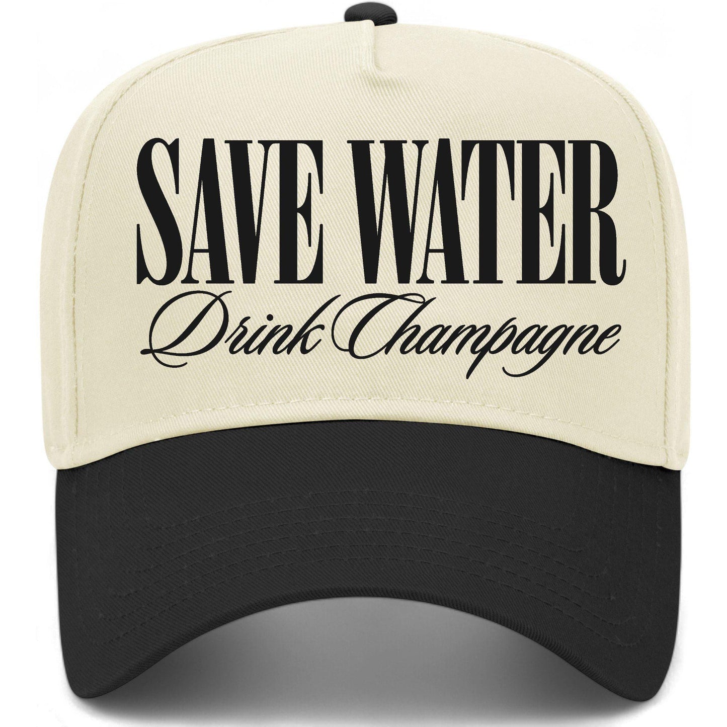 Save Water Drink Champagne Hat