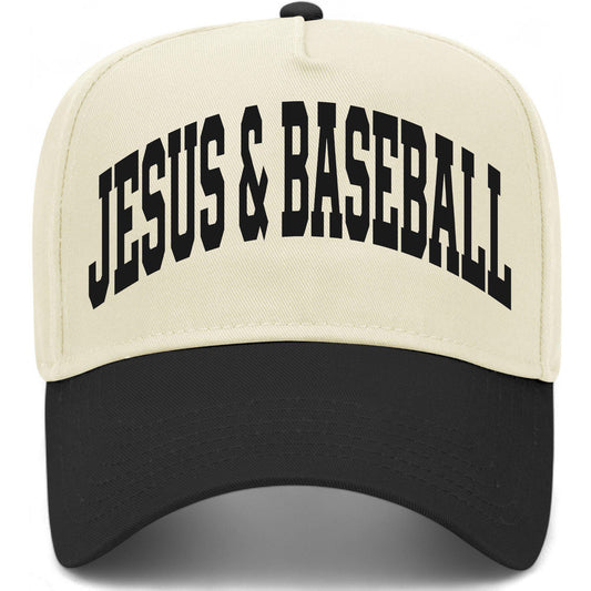 Jesus & Baseball Collegiate Hat