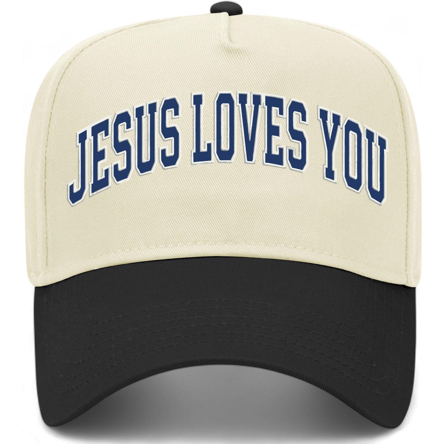 Jesus Loves You Navy Hat