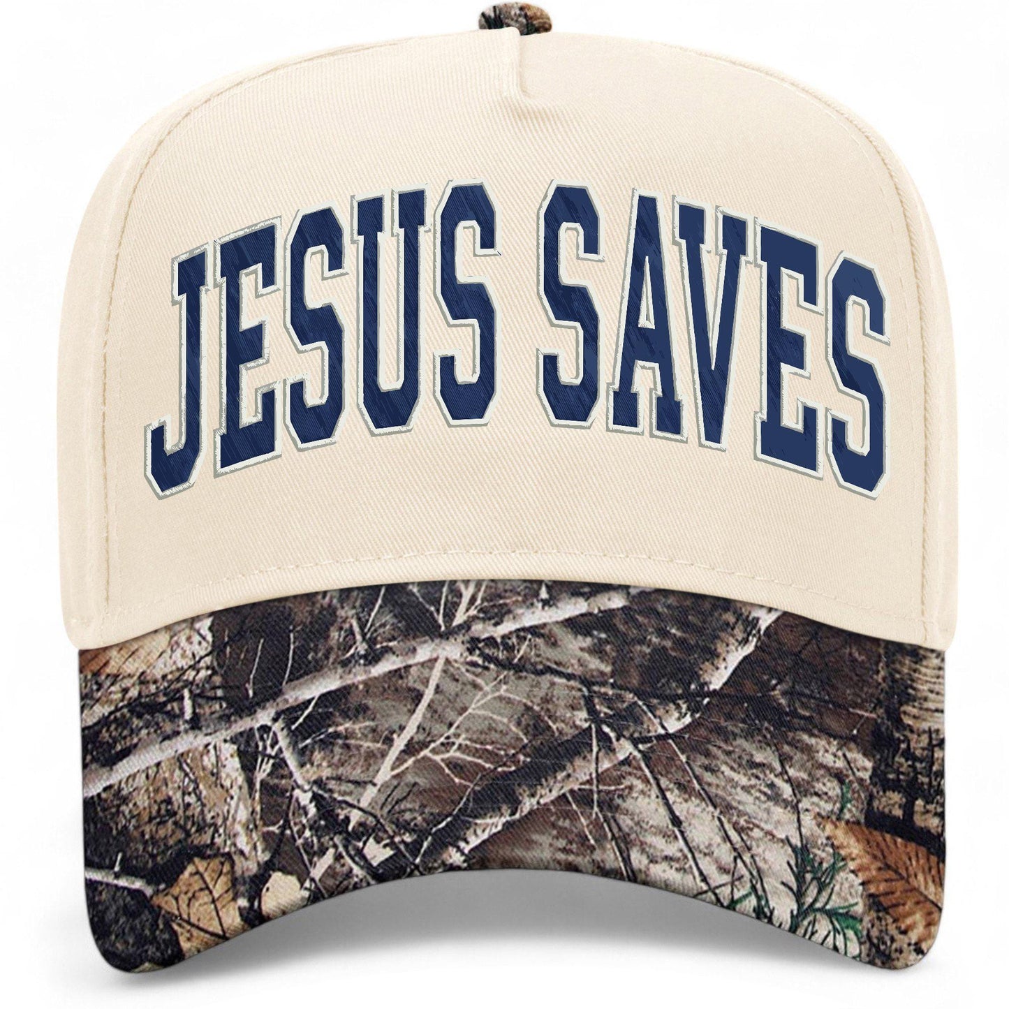 Jesus Saves Navy Hat