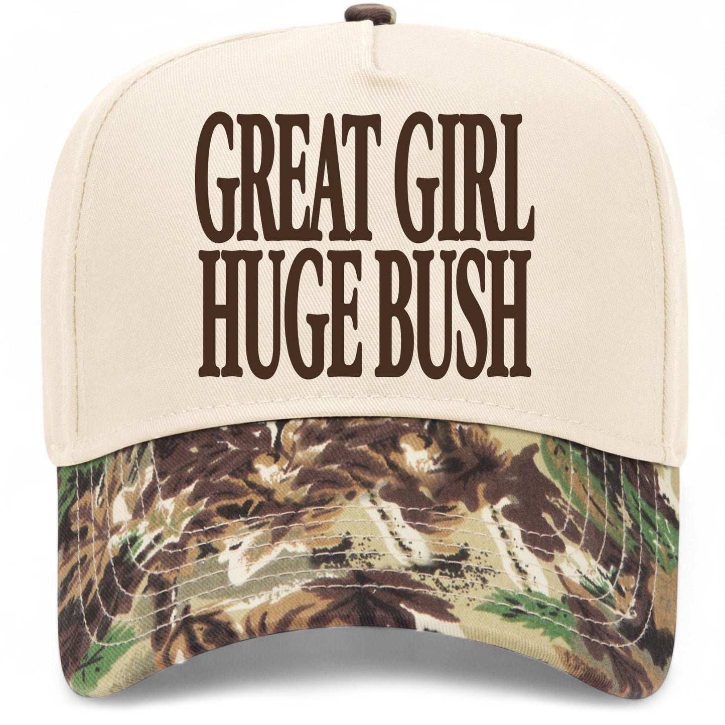 Great Girl Huge Bush Hat