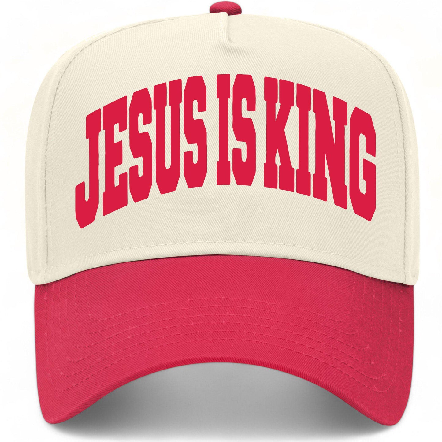 Jesus Is King Collegiate Hat