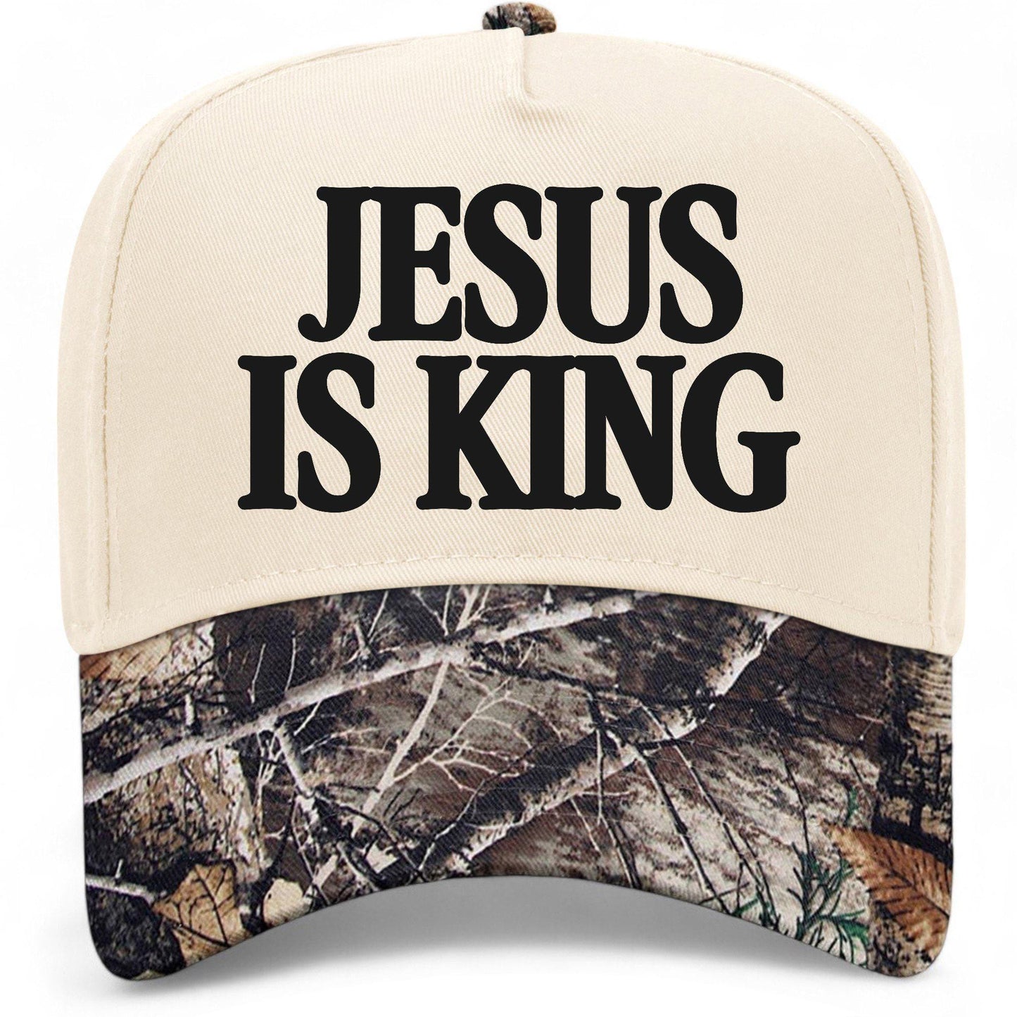 Jesus Is King Serif Hat