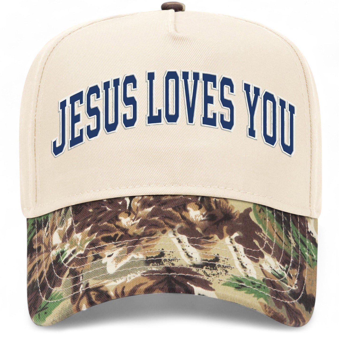 Jesus Loves You Navy Hat
