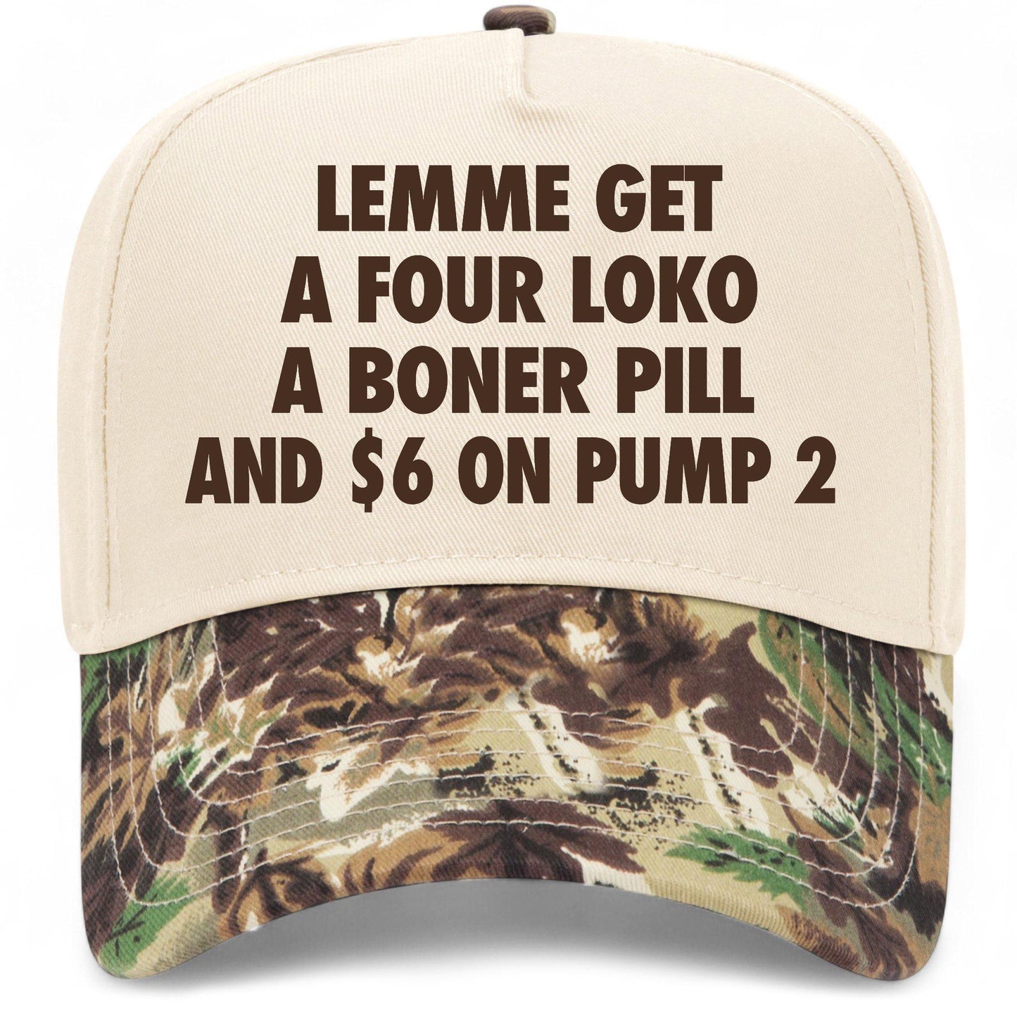 Lemme Get 6 On Pump 2 Hat