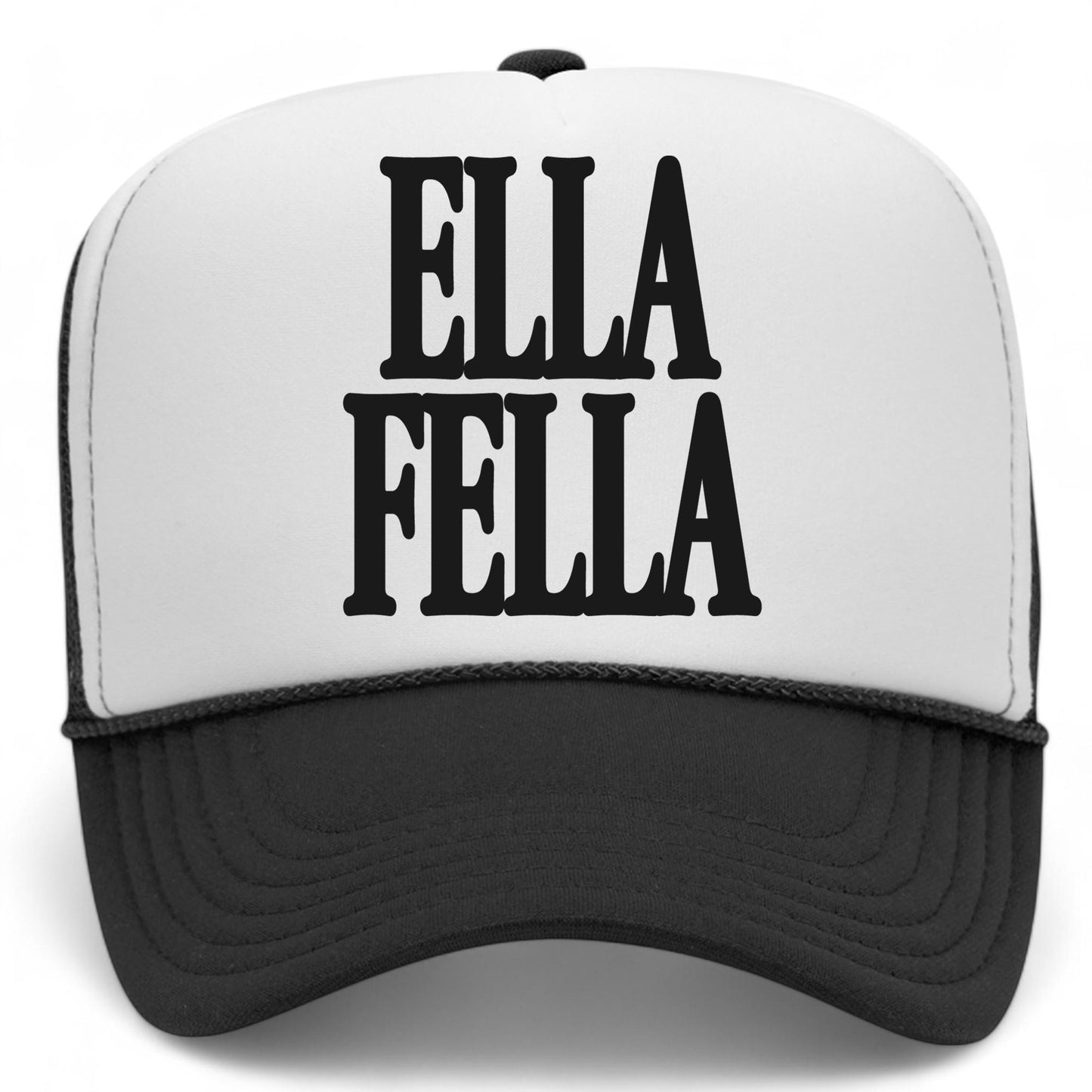 Ella Fella Serif Mesh Back Hat