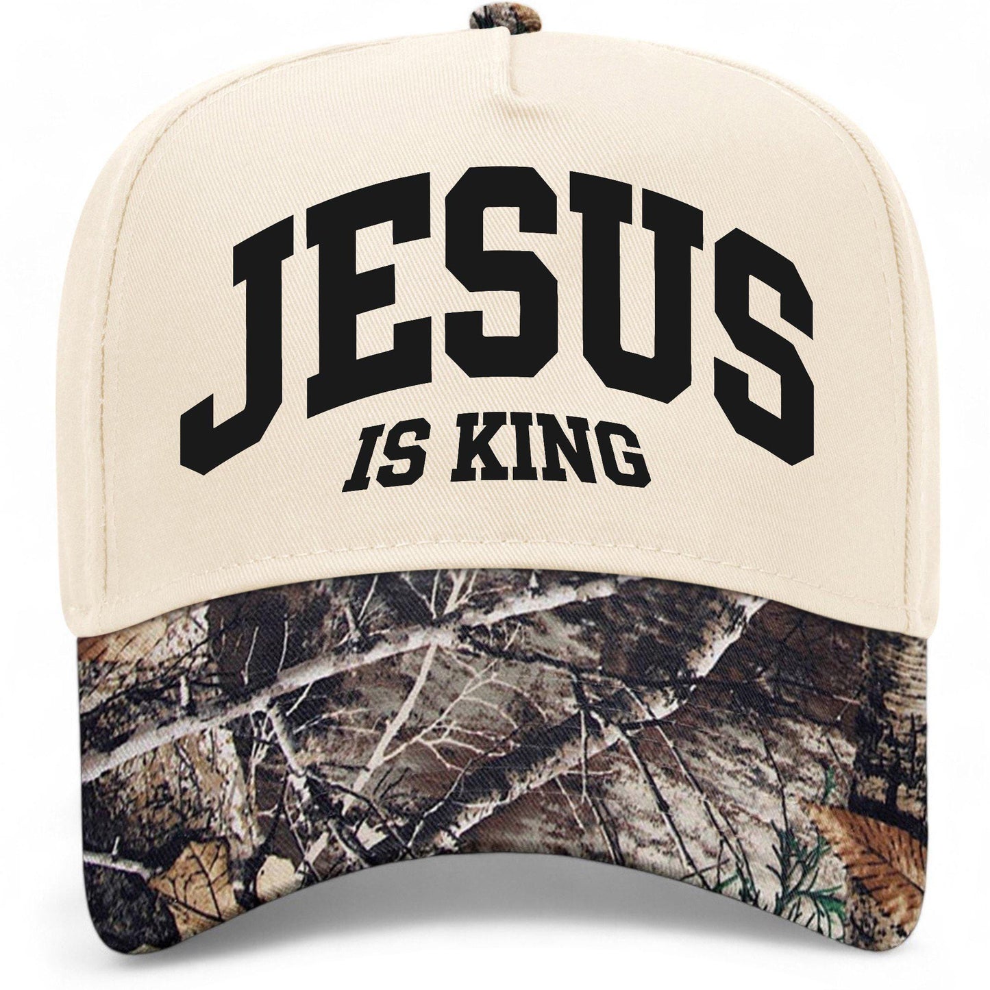 Jesus Is King Collegiate V2 Hat