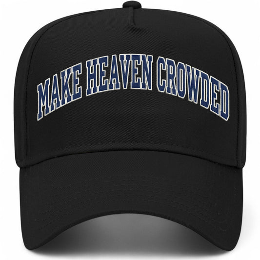 Make Heaven Crowded Navy Hat