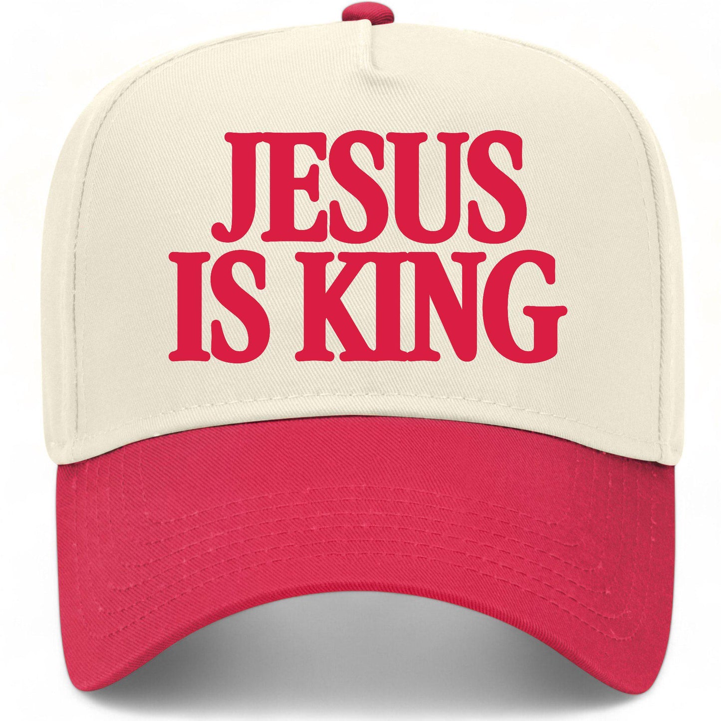 Jesus Is King Serif Hat