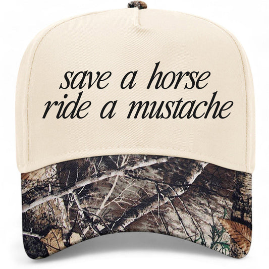 Save A Horse Ride A Mustache Hat