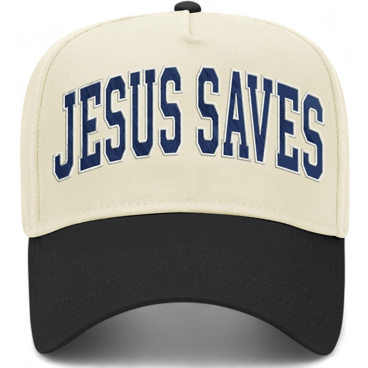 Jesus Saves Navy Hat