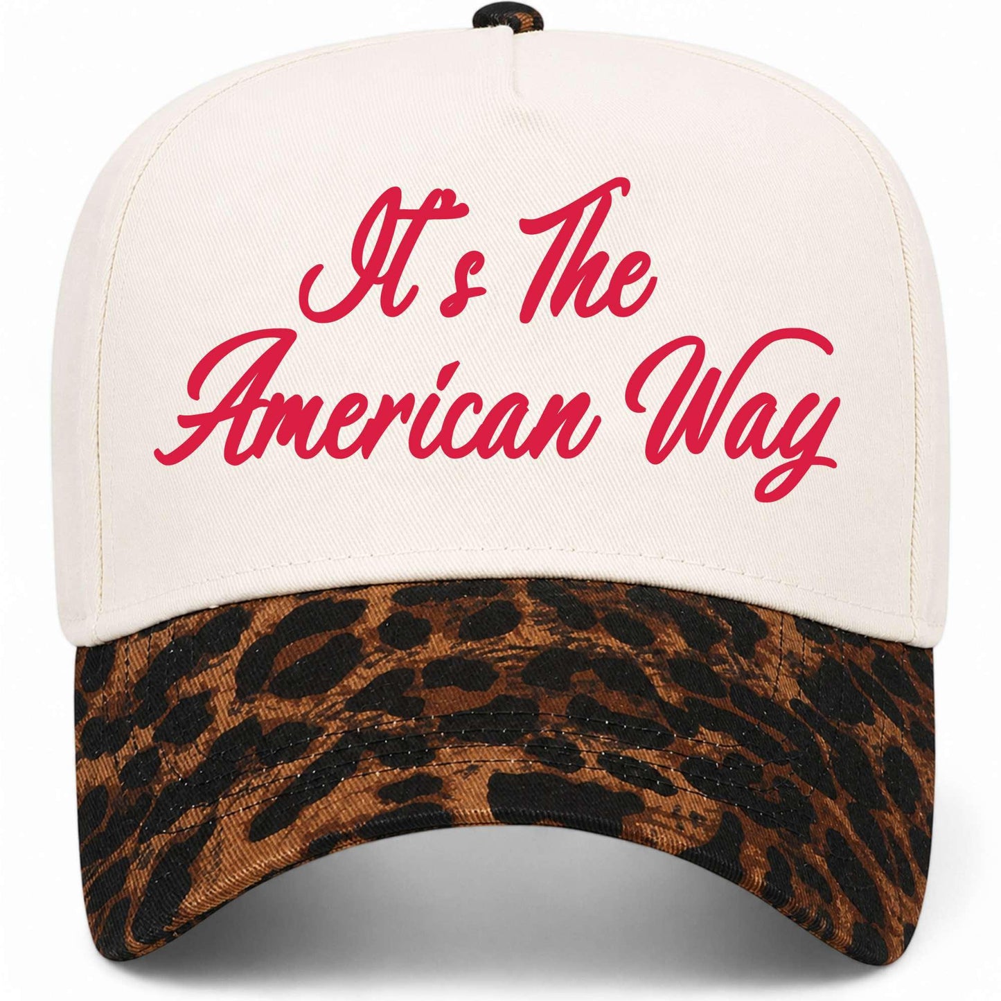 It's The American Way Cursive Hat