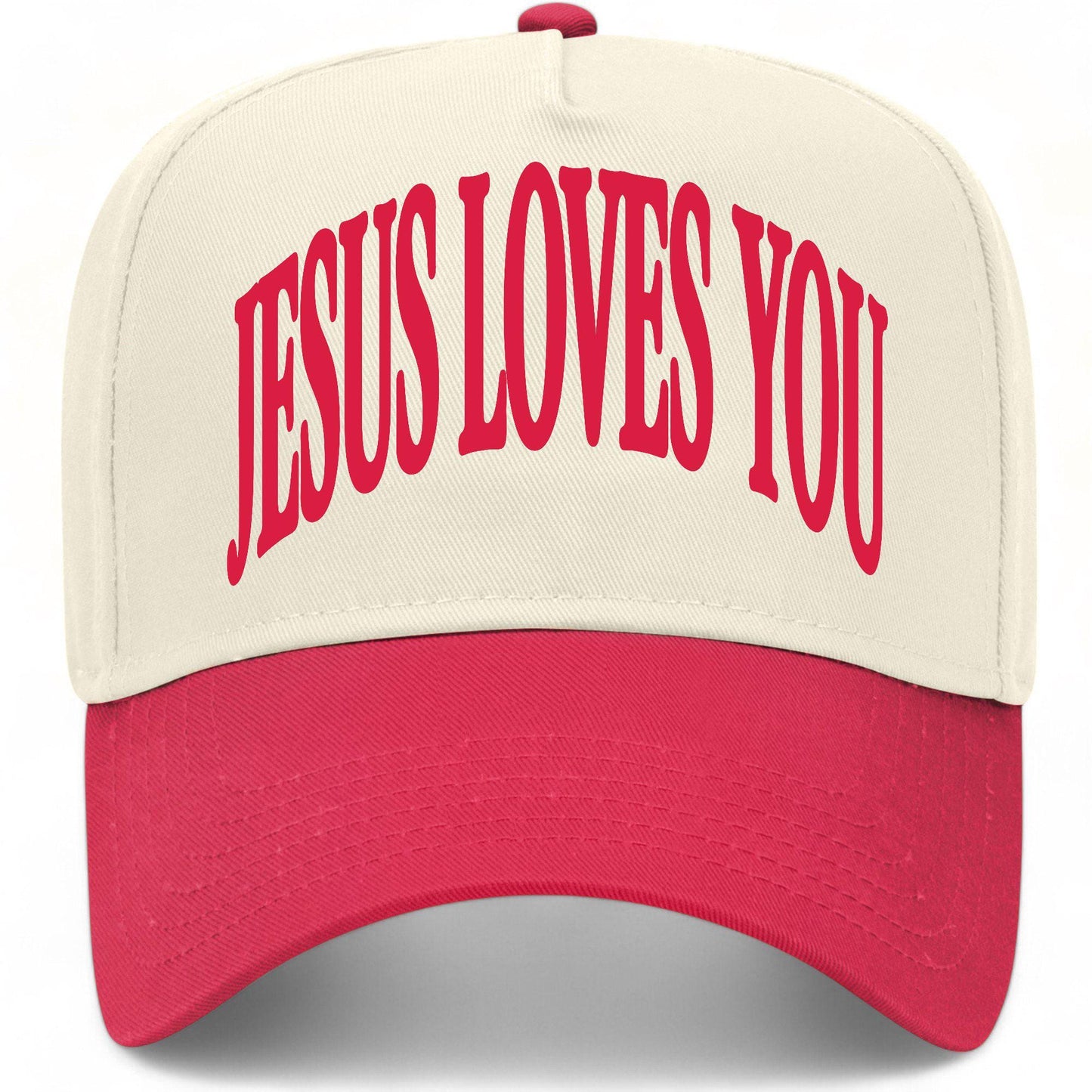 Jesus Loves You Arch Hat