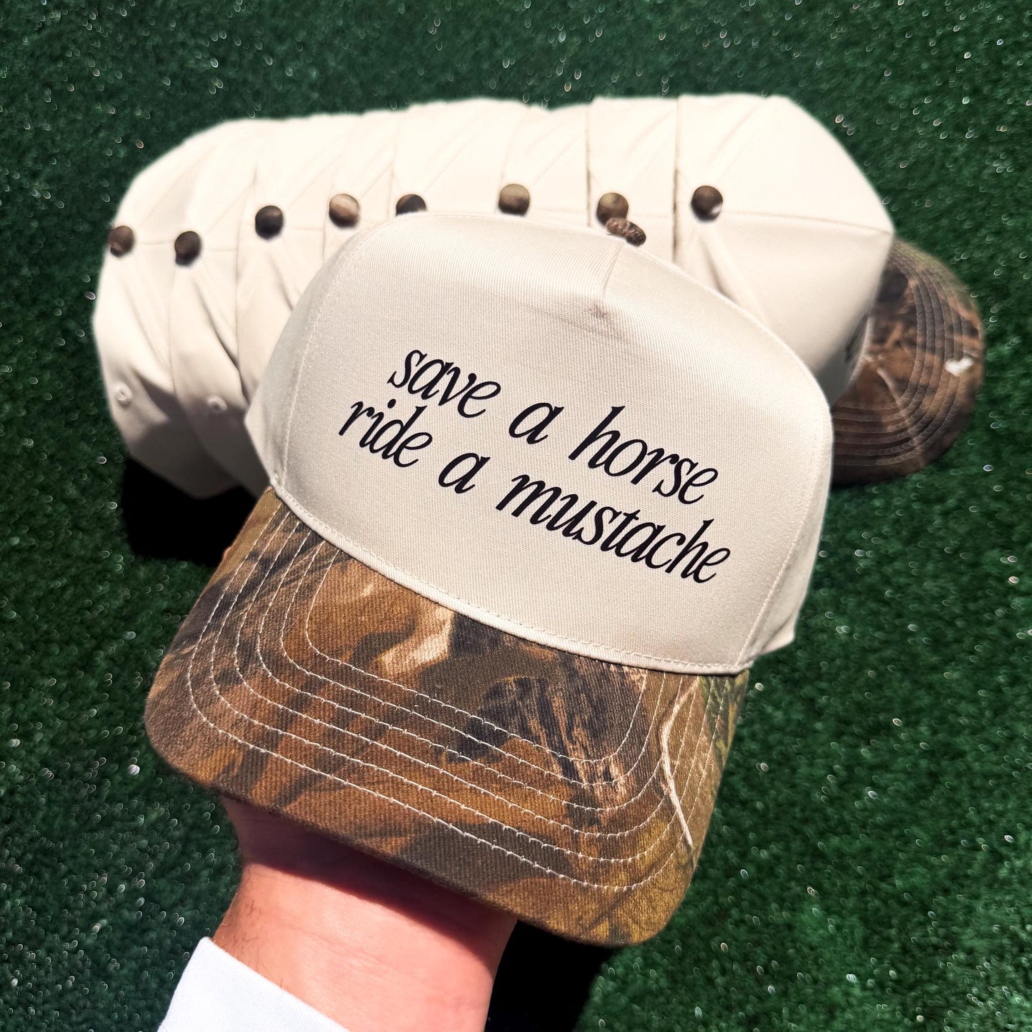 Save A Horse Ride A Mustache Hat