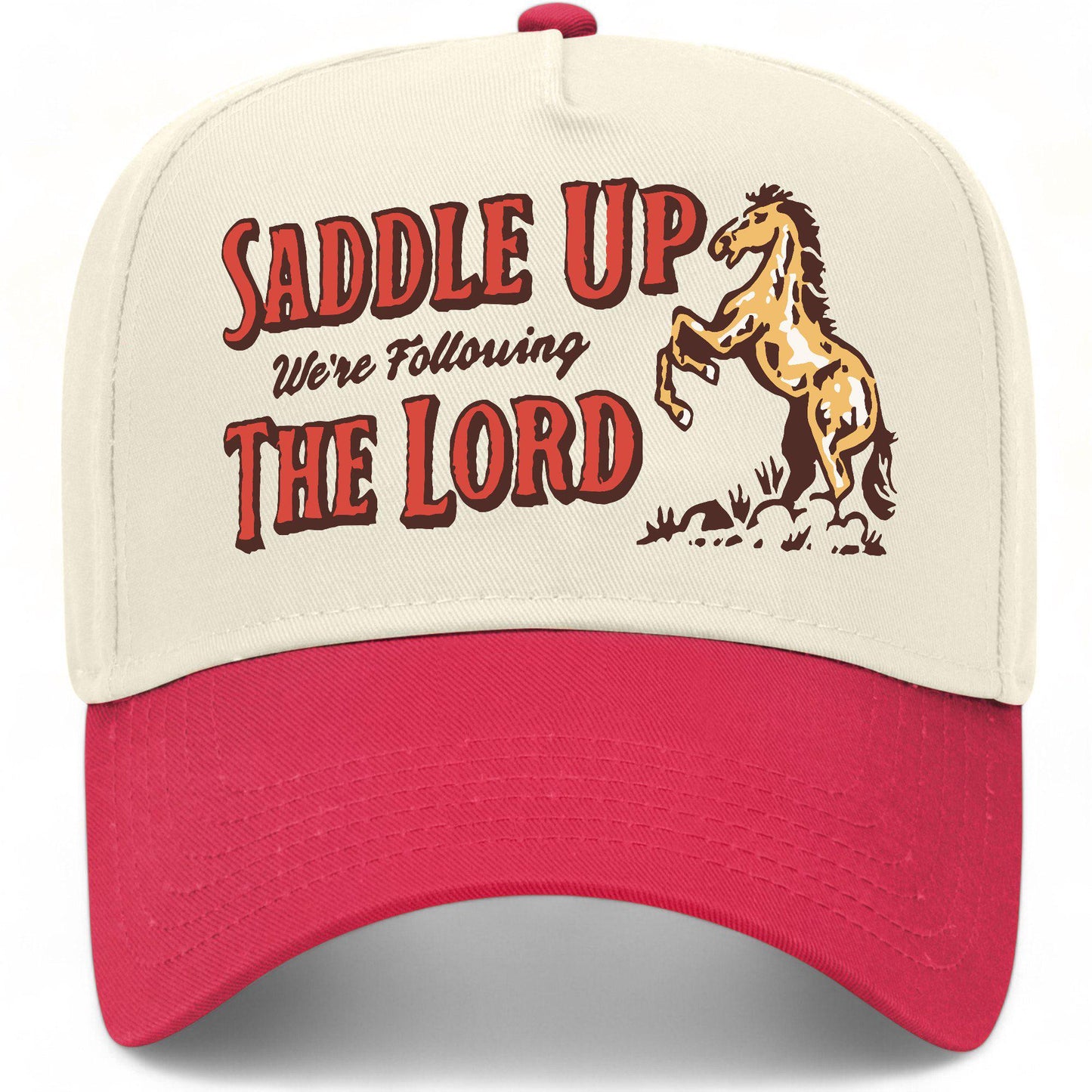 Saddle Up We're Following The Lord Hat