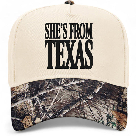 She's From Texas Serif Hat