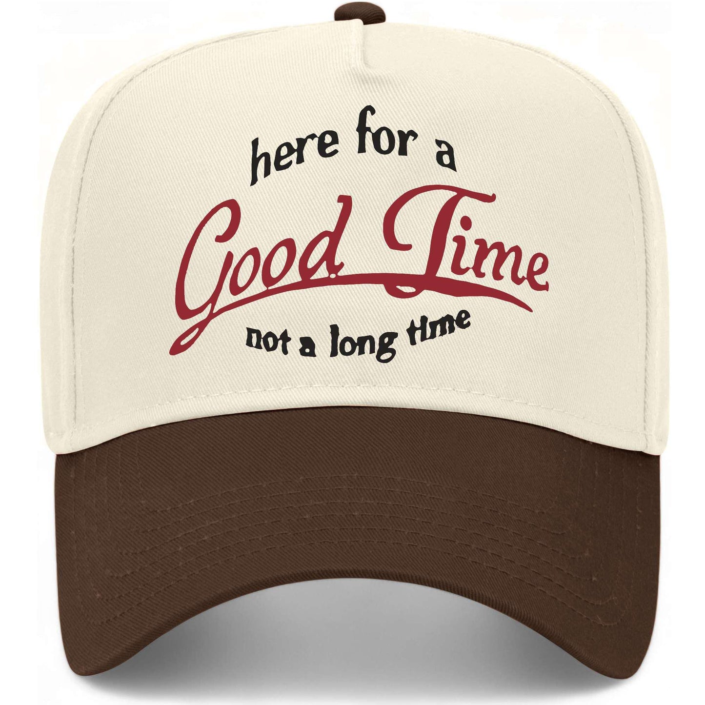 Here For A Good Time Not A Long Time Hat