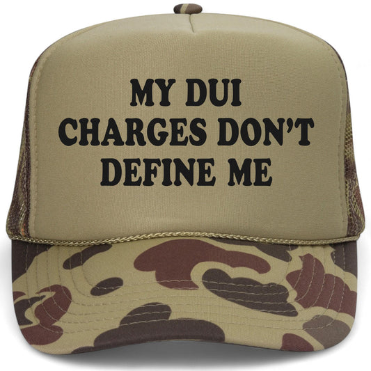 My DUI Charges Don't Define Me Mesh Back Hat