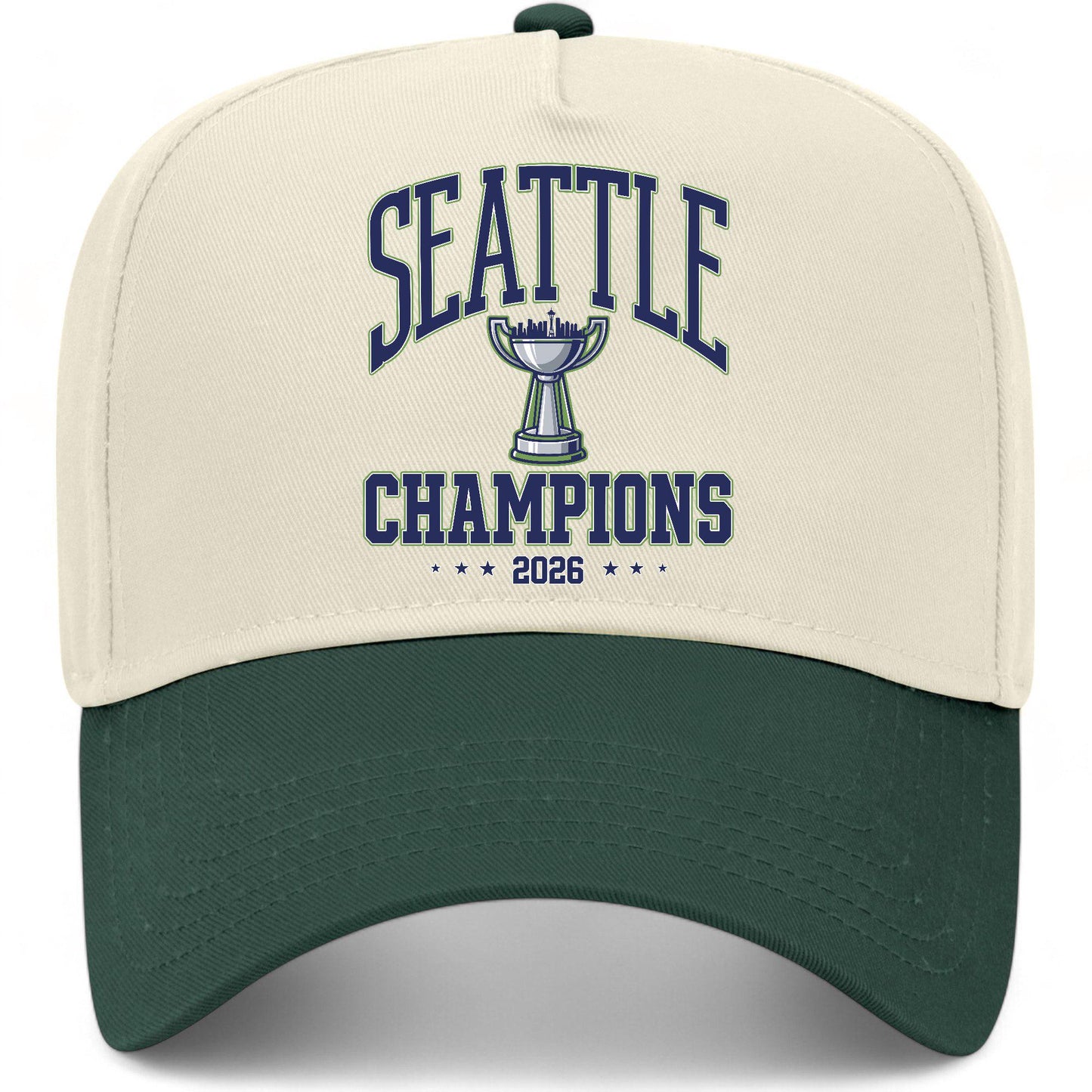 Seattle Football 2026 Champions Skyline Hat