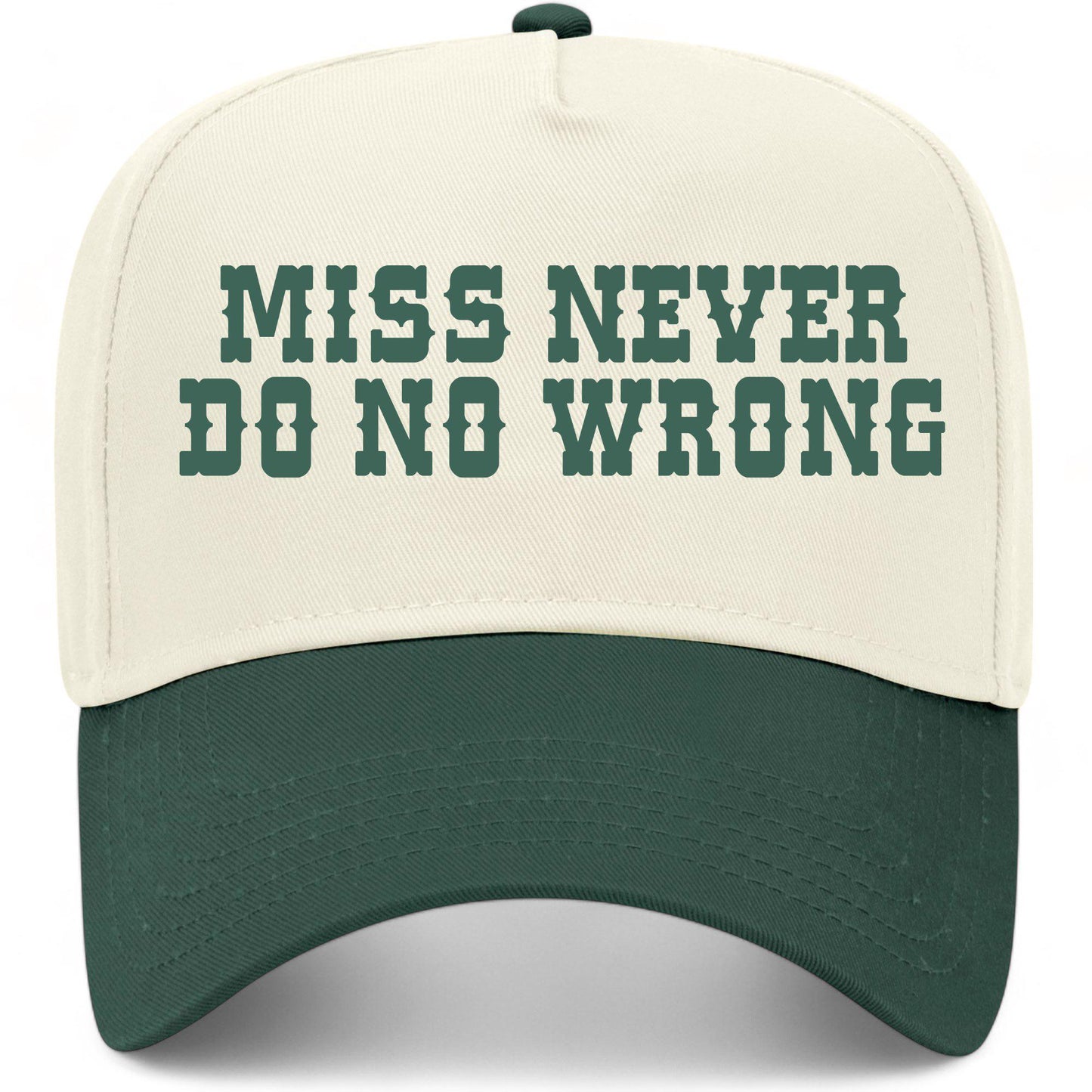 Miss Never Do No Wrong Hat