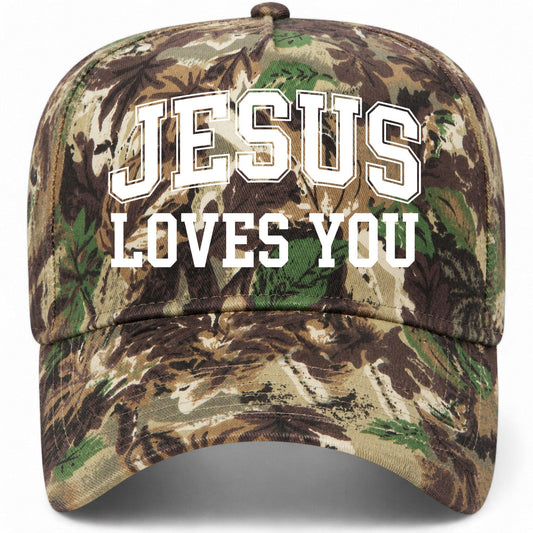 Jesus Loves You Collegiate V3 Hat
