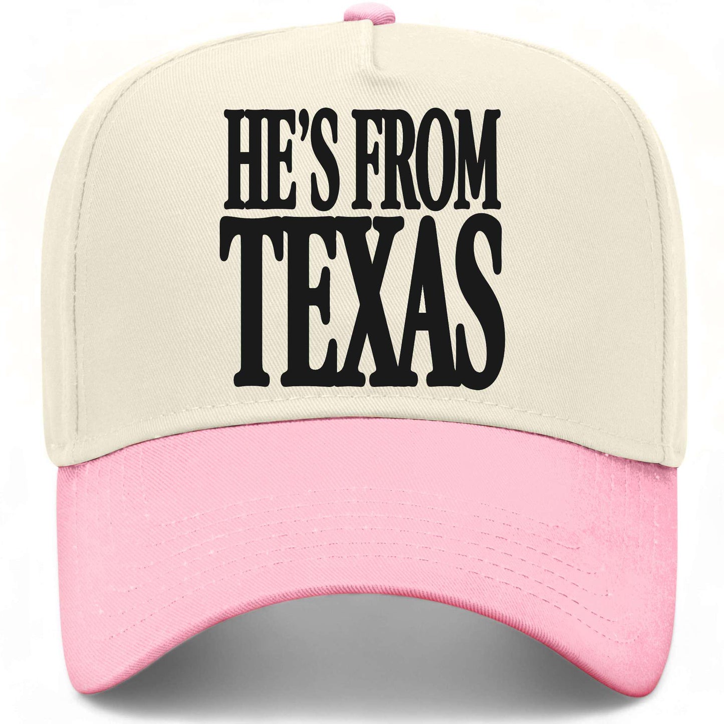 He's From Texas Serif Hat