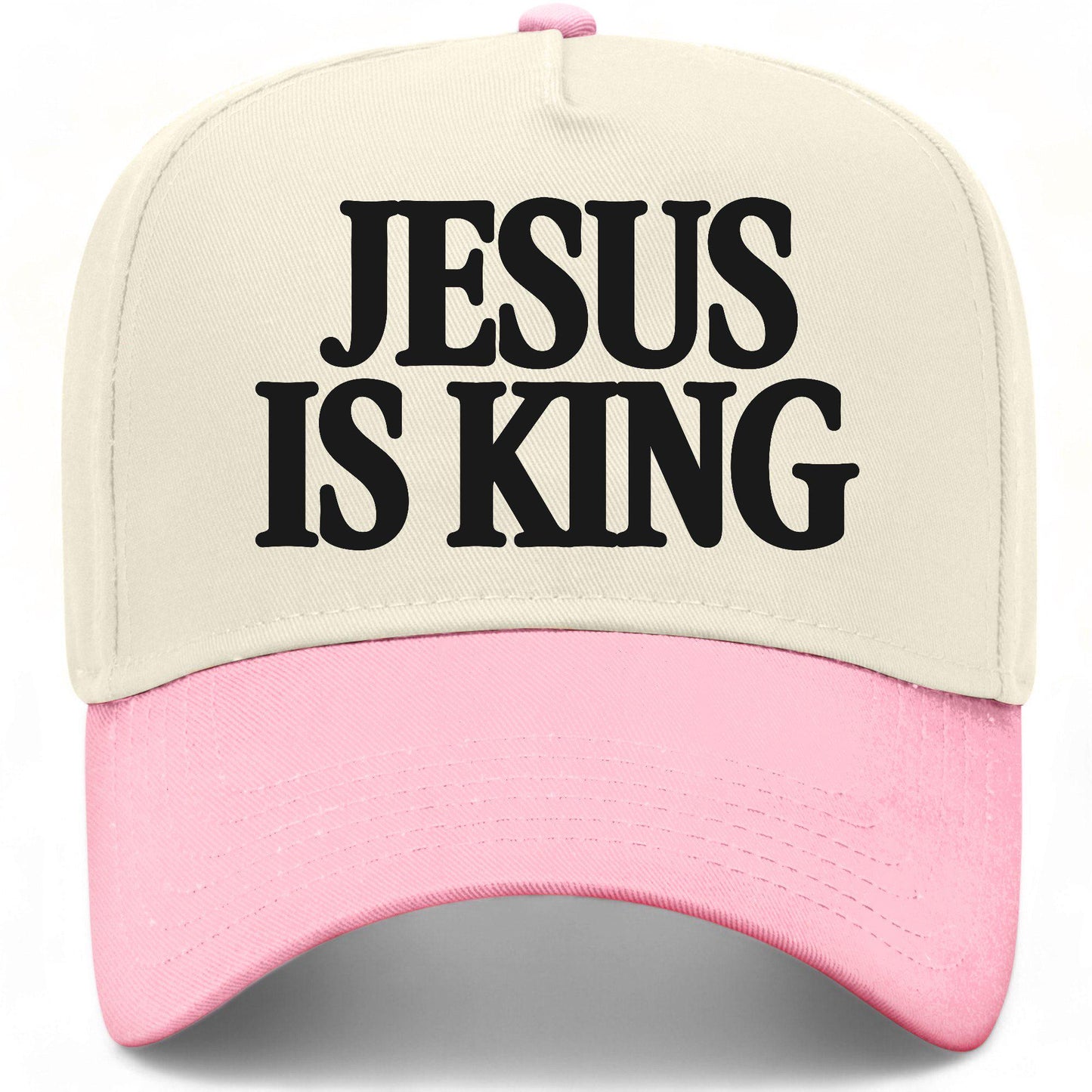 Jesus Is King Serif Hat