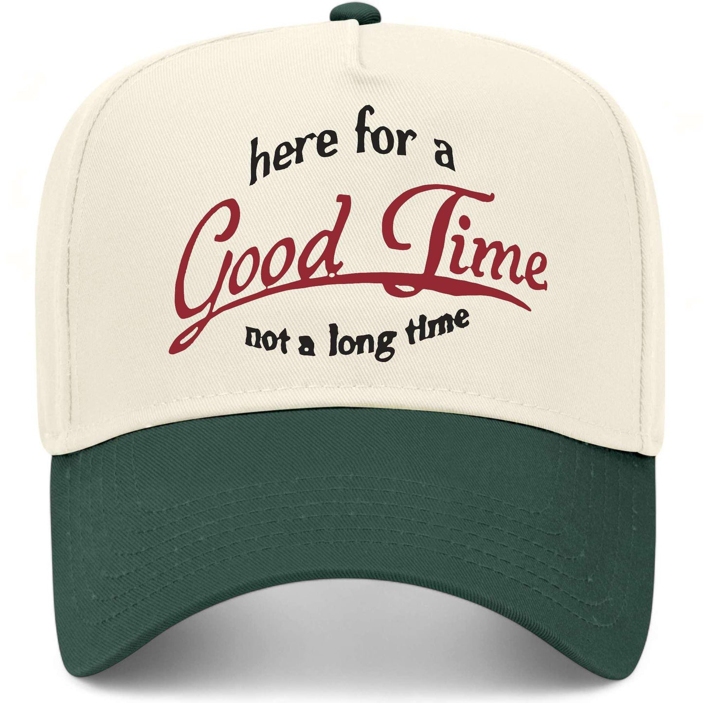 Here For A Good Time Not A Long Time Hat