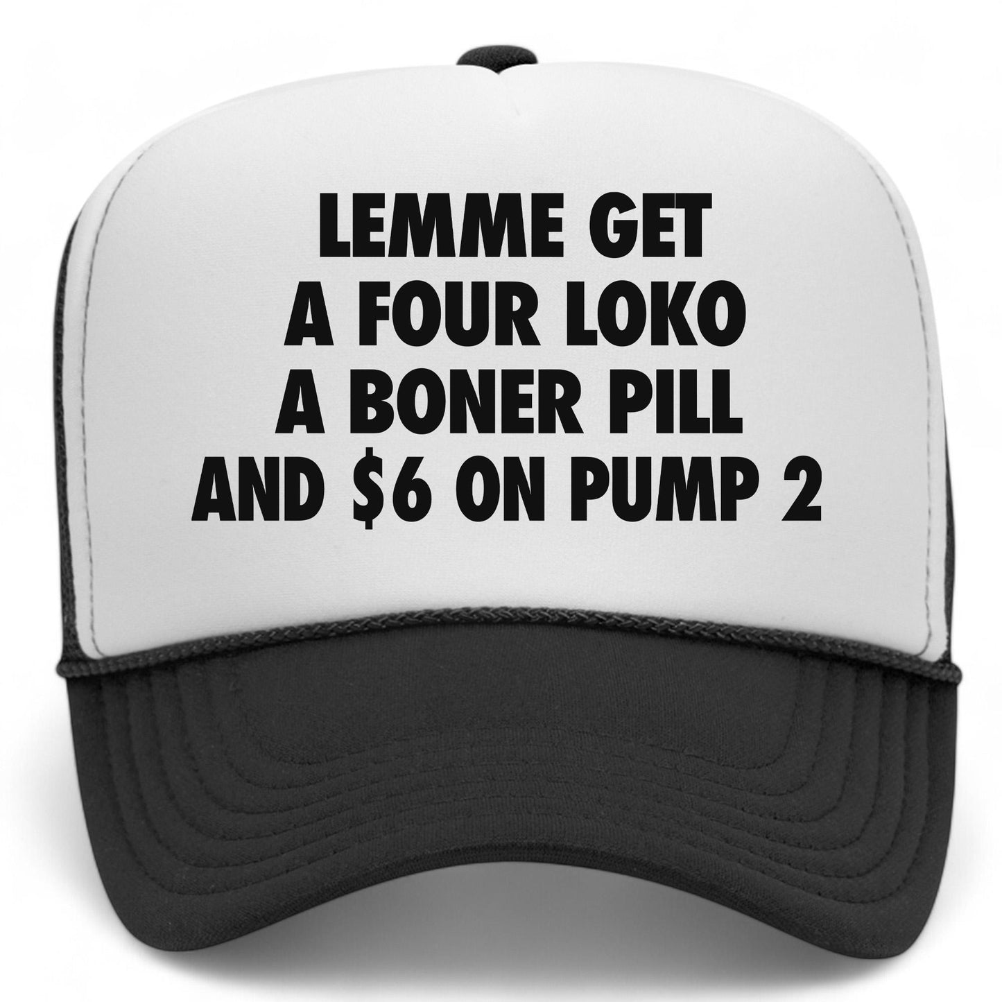 Lemme Get 6 On Pump 2 Mesh Back Hat