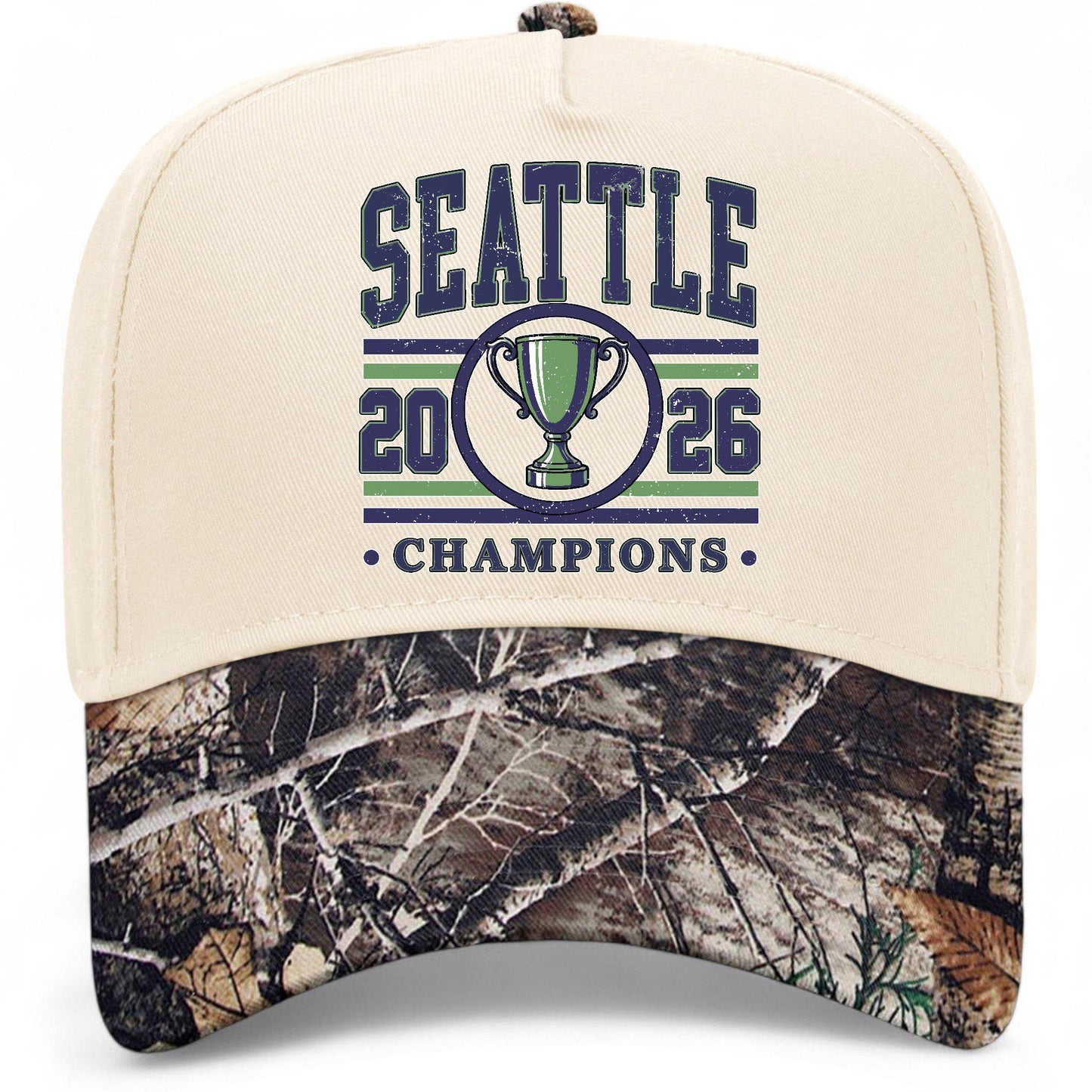 Seattle Football 2026 Champions Circle Hat