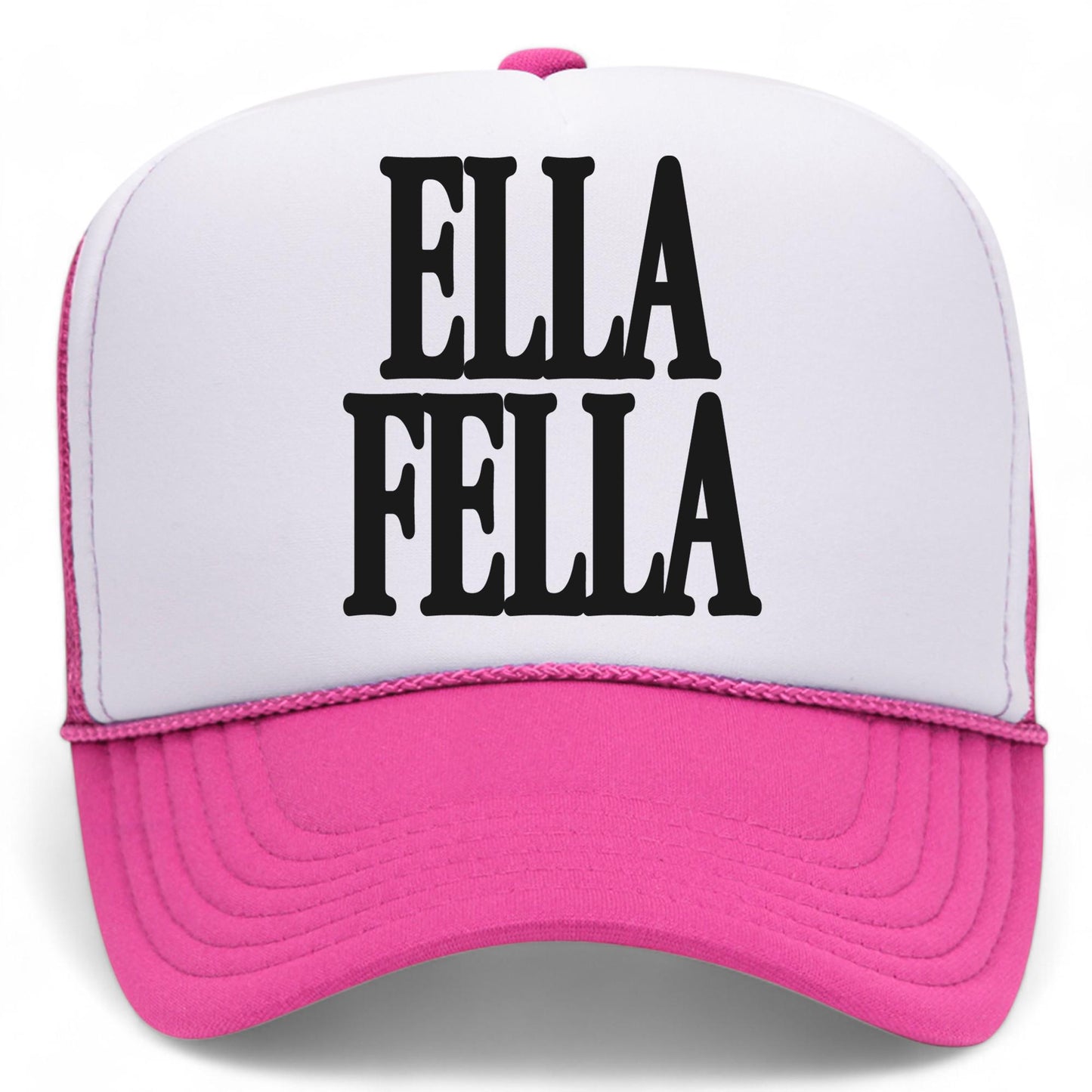 Ella Fella Serif Mesh Back Hat