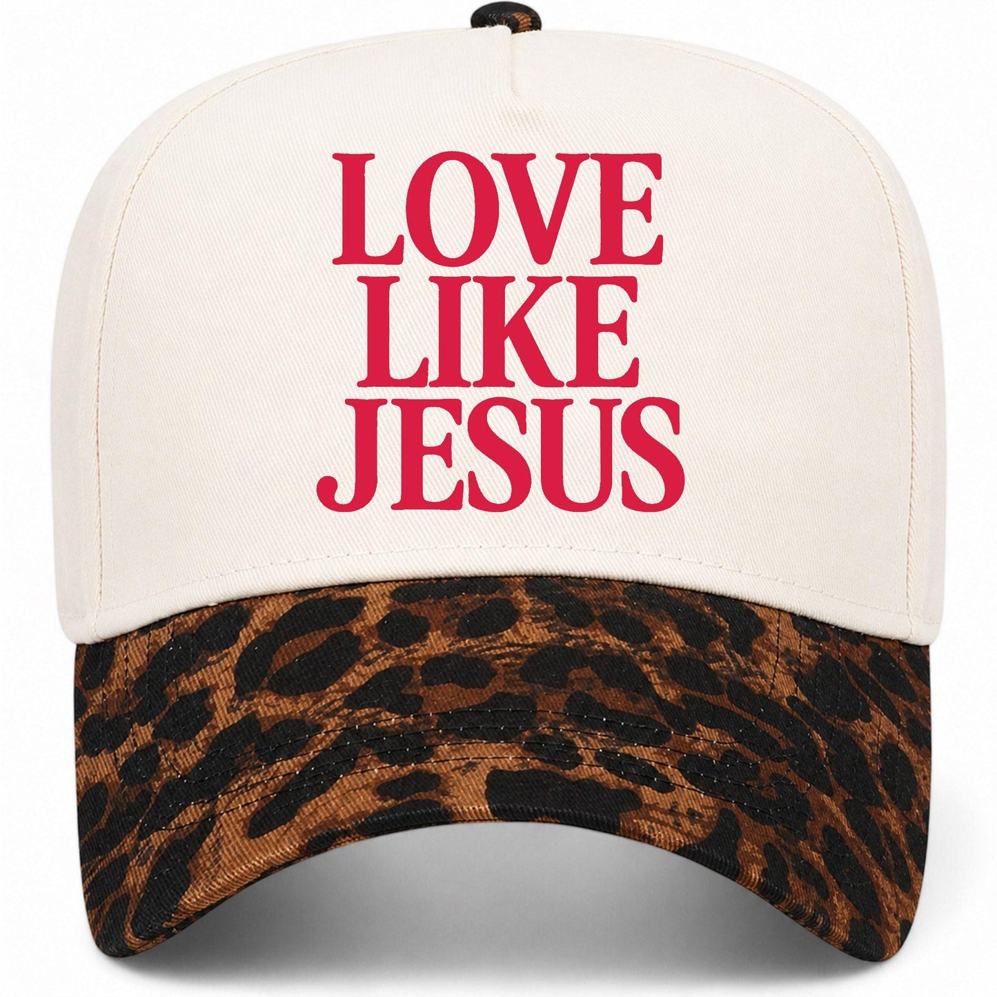 Love Like Jesus Stacked Hat