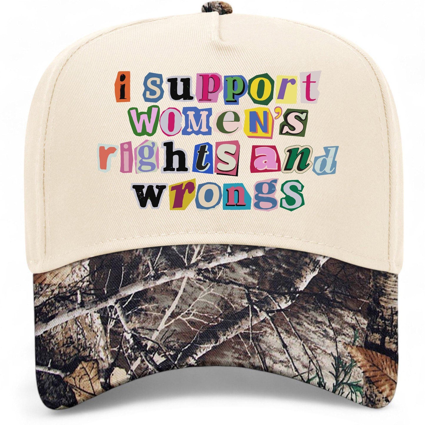 I Support Women's Rights and Wrongs Hat