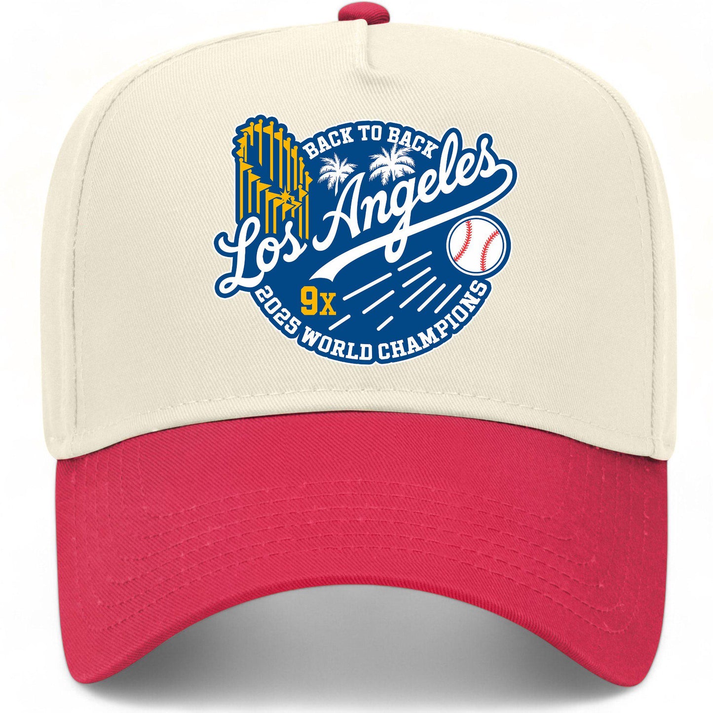 Los Angeles Baseball 2025 Champions 9x Hat