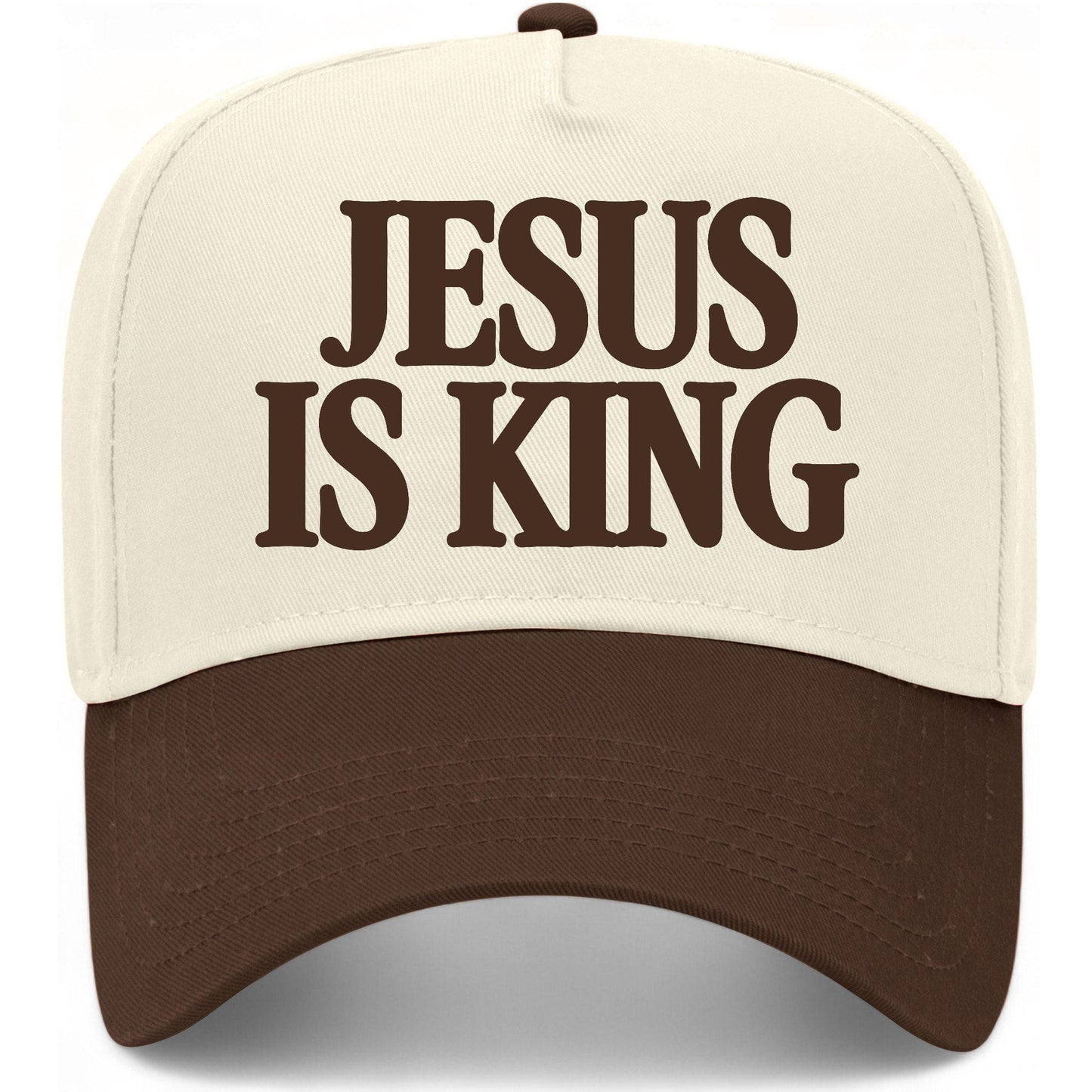Jesus Is King Serif Hat