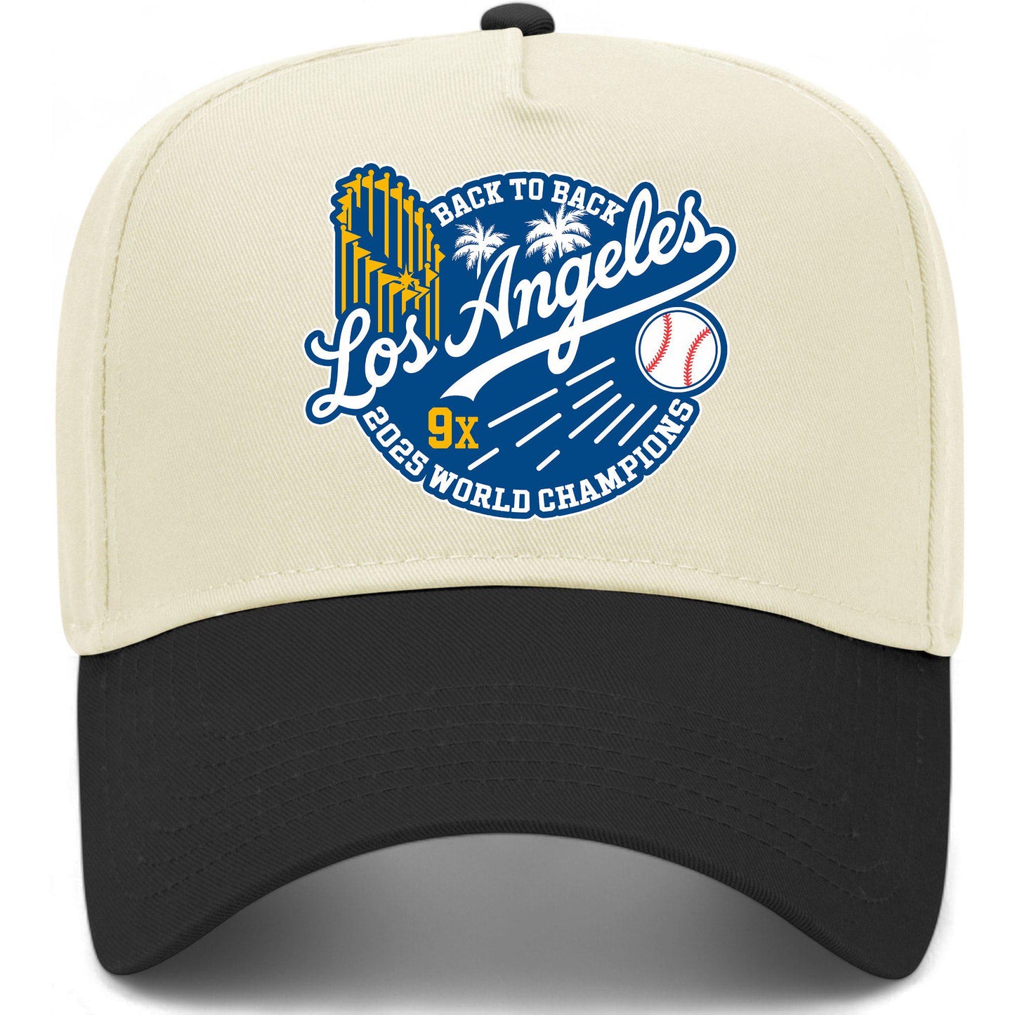 Los Angeles Baseball 2025 Champions 9x Hat