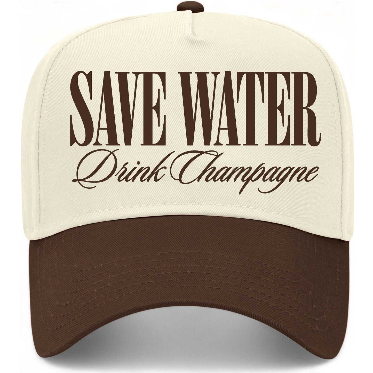 Save Water Drink Champagne Hat
